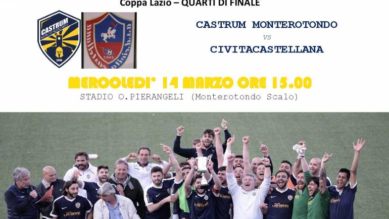 14/03/2018: ritorno quarti di finale Coppa Lazio