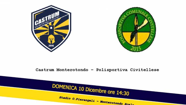11ma giornata: Castrum Monterotondo – Polisportiva Civitellese