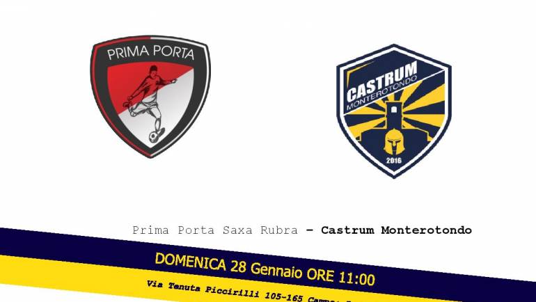 15ma giornata: Prima Porta – Castrum Monterotondo