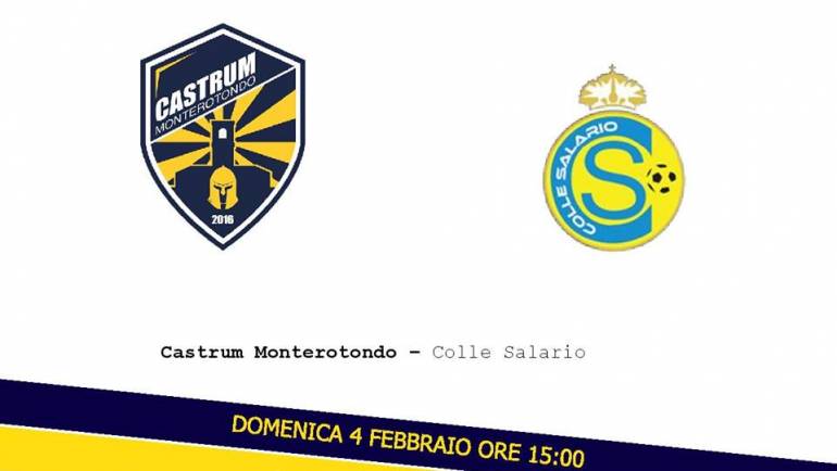 Domenica 4 febbraio ore 15:00 | Castrum Monterotondo – Colle Salario