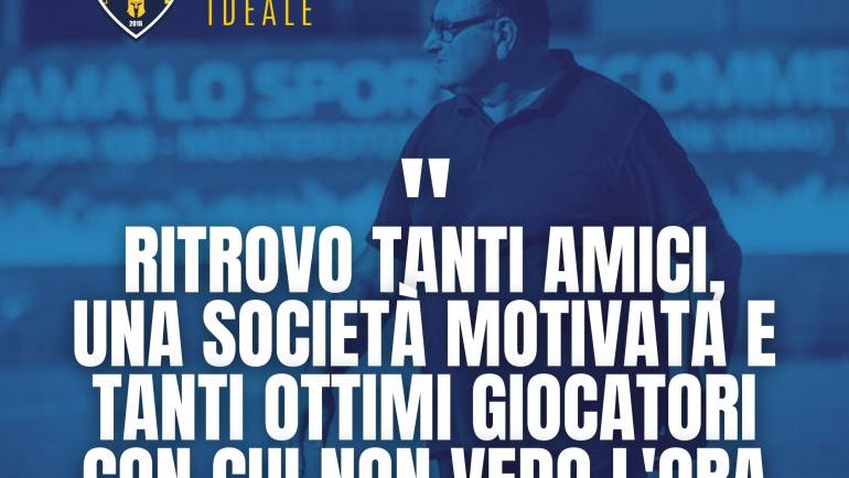 MASSIMO BRUNI “Ritrovo tanti Amici una Società motivata e determinata a vincere”