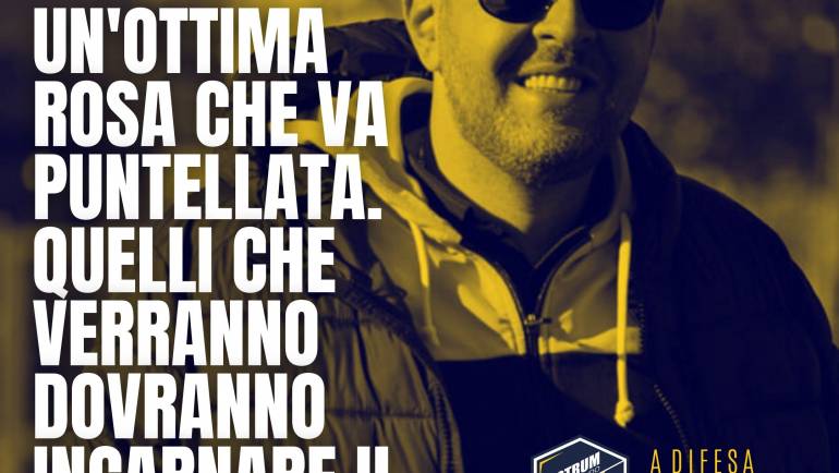 STEFANO CALECA. LE PAROLE DEL DIRETTORE SPORTIVO SULLA PROSSIMA STAGIONE 2023/2024