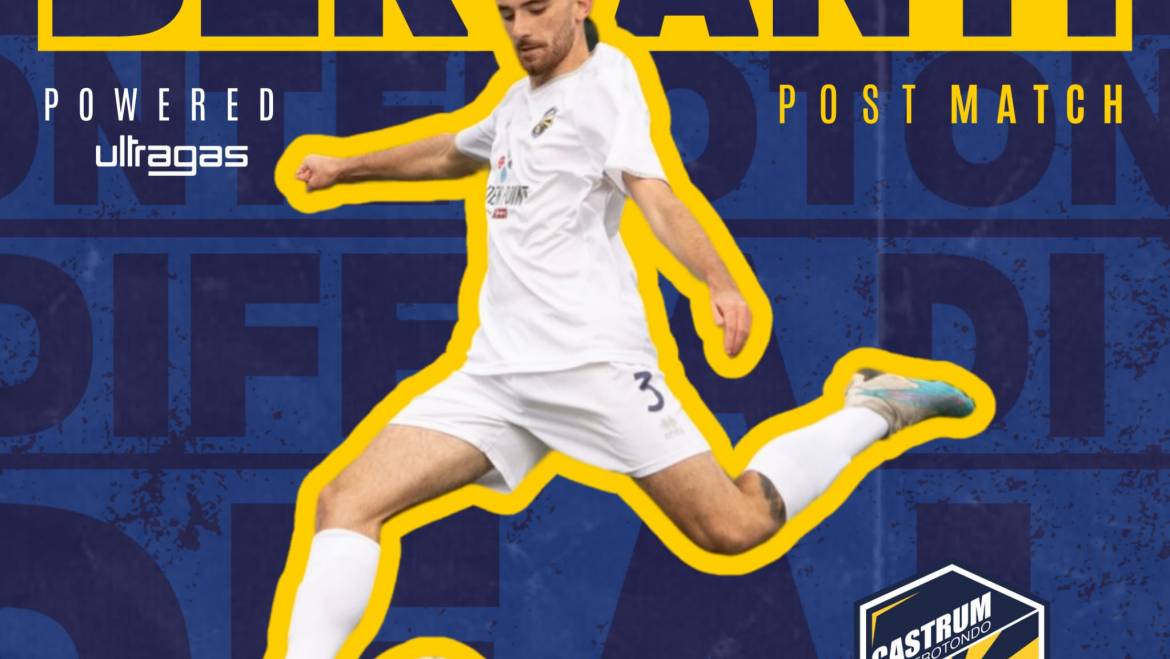 POST MATCH | DAVIDE BERSANTI “Per le prossime partite servirà un altro tipo atteggiamento…”