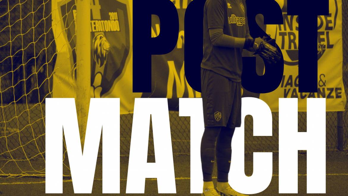 POST MATCH | VALENTINO CRISTOFALO “L’obiettivo da qui a fine stagione è fare il massimo cercando di raccogliere più punti possibili”
